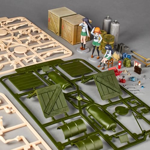 ARTPLA "GIRLS und PANZER das Finale" Garage Set B