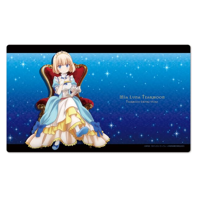 "Tearmoon Empire" Character Rubber Mat Mia Luna Tearmoon