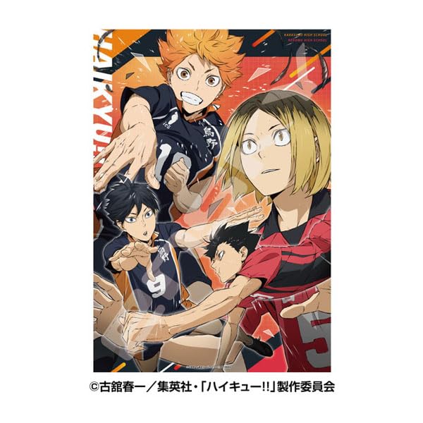 "Haikyu!!" Premium Foil Jigsaw Puzzle 1000 Piece 1000T-535 Fierce Fight