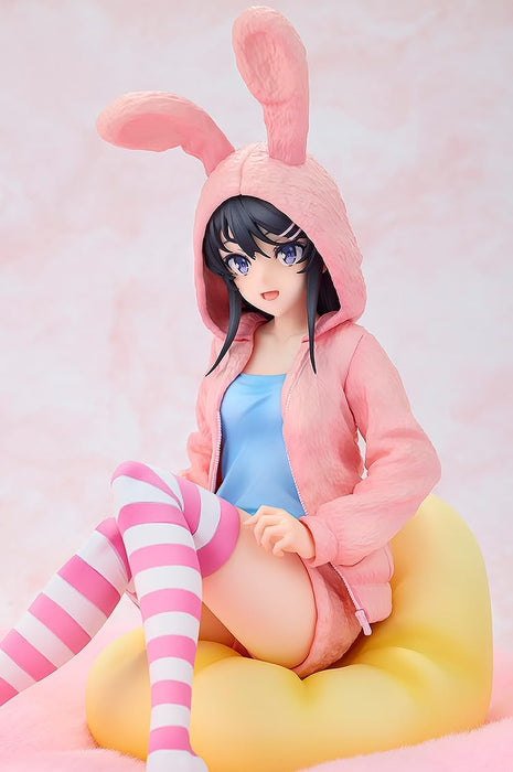 Kadokawa Collection "Seishun Buta Yaro wa Randoseru Girl no Yume wo Minai" Sakurajima Mai Hoodie Look Rabbit Ears Ver. Popular Edition 1/7 Scale