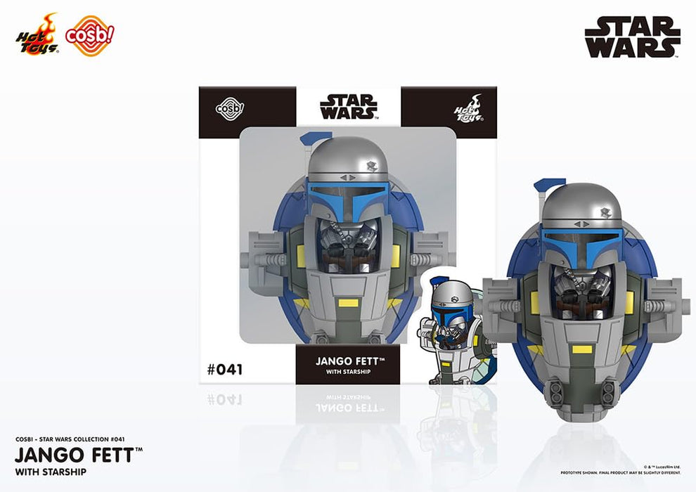 Cosbi Star Wars Collection #041 Jango Fett & Starship "Star Wars"
