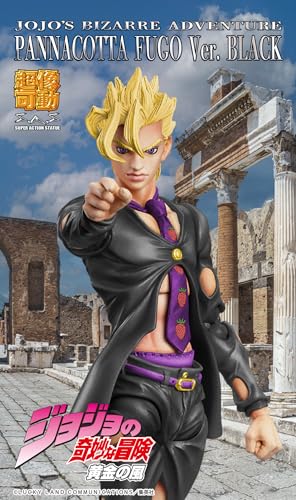 Super Action Statue "JoJo's Bizarre Adventure -Part V-" Pannacotta Fugo Ver. Black