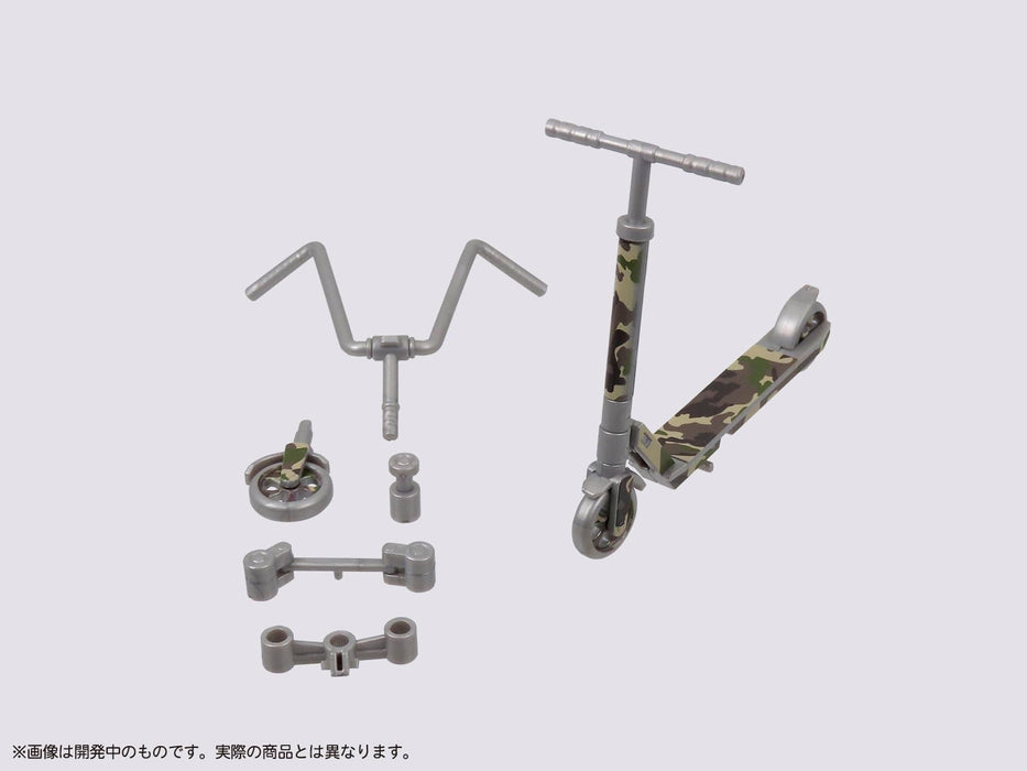 Pripra Figure's Play Scooter Camouflage Pattern