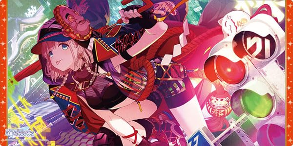 Bushiroad Rubber Mat Collection V2 Vol. 1396 "The Idolmaster Shiny Colors" Serizawa Asahi The Sky, Blue, And You Ver.