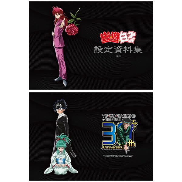 "YuYu Hakusho" Design Works Complete Set (Book)