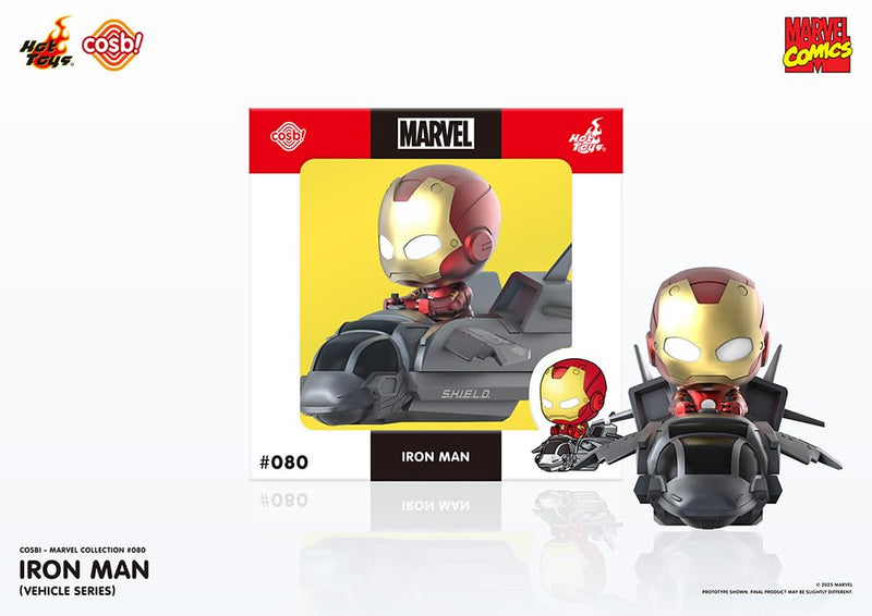 Cosbi Marvel Collection #080 Iron Man (Vehicle Series) Comic