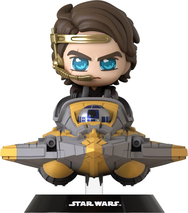 Cosbi Star Wars Collection #037 Anakin Skywalker & Jedi Starfighter (Delta-7B) "Star Wars: The Clone Wars"