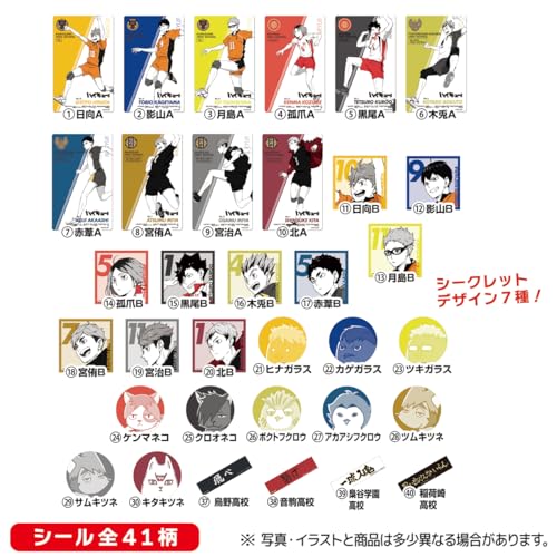 "Haikyu!!" Characterable Stickers Vol. 3