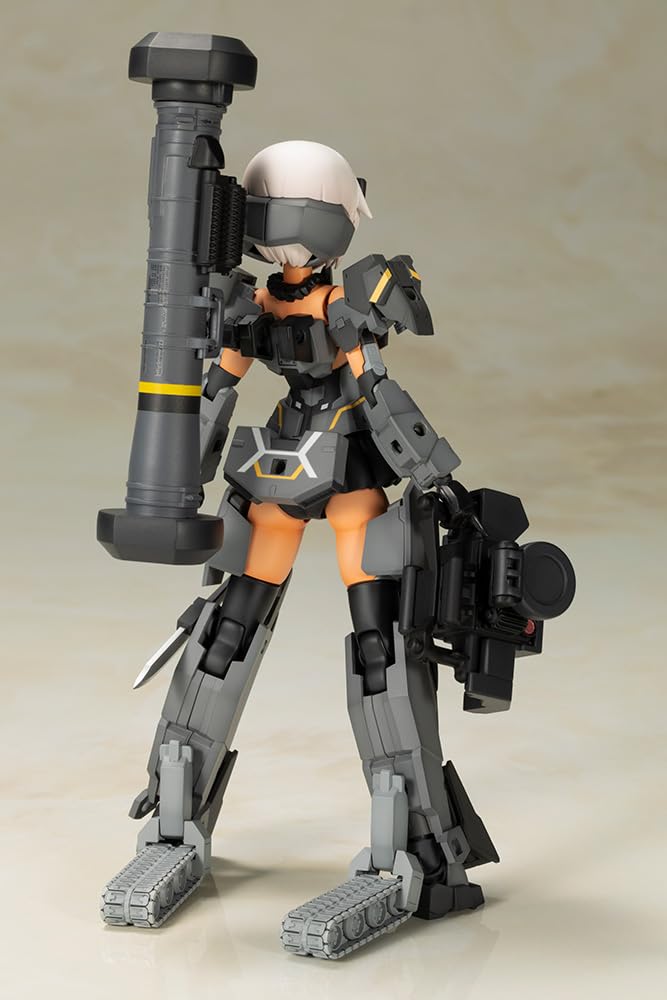 "Frame Arms Girl" Gourai-kai Black with FGM148 Type Anti-tank Missile