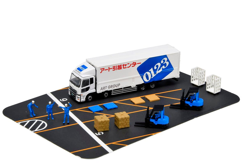 The Truck Collection Logistics Field Wing Van Set C ART MOVING COMPANY