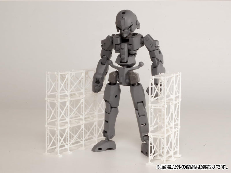 1/64 - 1/100 Scale Plastic Kit Pop Another World Series ASHIBA White