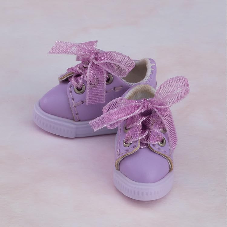 Harmonia Series Ribbon Sneakers (Purple)