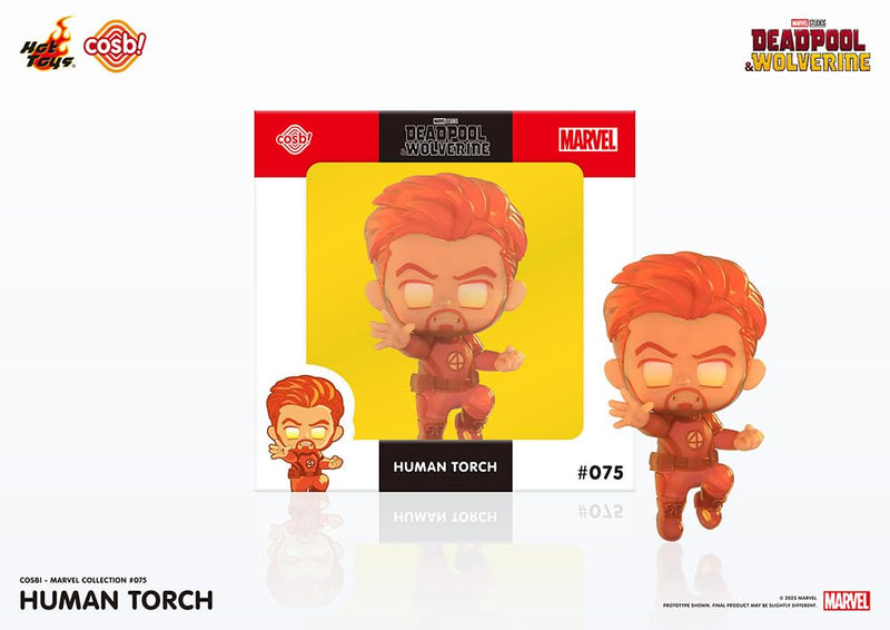 Cosbi Marvel Collection #075 Human Torch "Movie / Deadpool & Wolverine"
