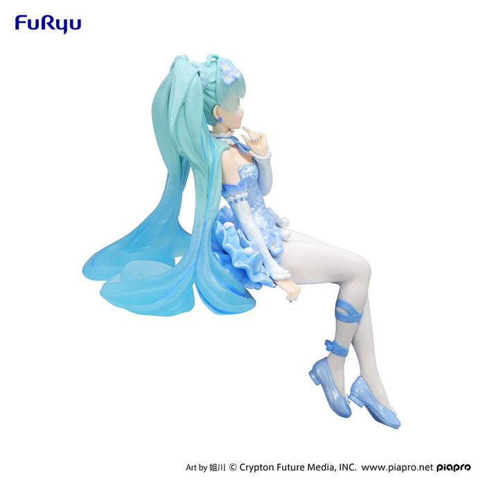 "Character Vocal Series 01 Hatsune Miku" Noodle Stopper Figure Nemophila Pale Blue Ver.