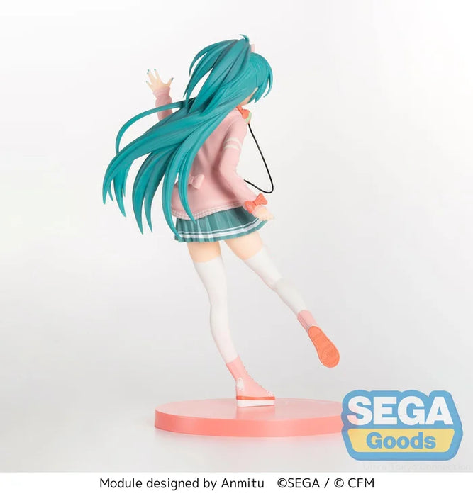 "Hatsune Miku: Project DIVA Arcade Future Tone" Super Premium Figure Hatsune Miku Ribbon Girl