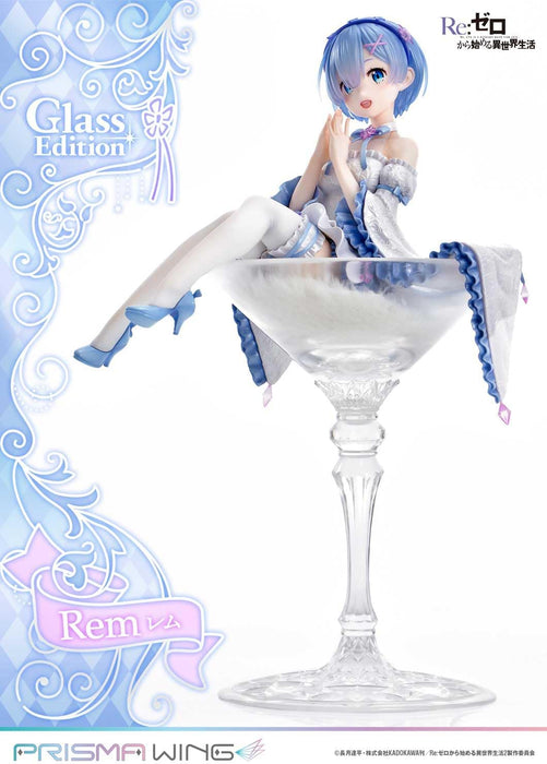 PRISMA WING "Re:Zero kara Hajimeru Isekai Seikatsu" Rem Glass Edition 1/7 Scale Figure