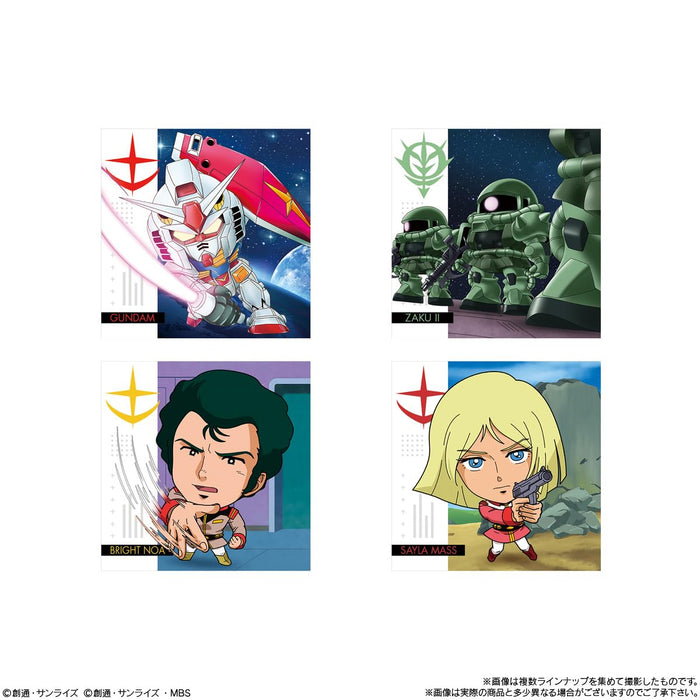 Nyaformation "Mobile Suit Gundam" Series Sticker Wafer Card -Prelude to Battle-