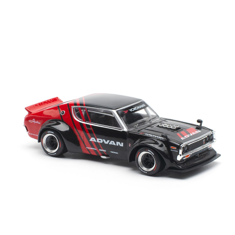 1/64 SKYLINE GT-R DRIFT (KENMERI) - ADVAN LIVERY