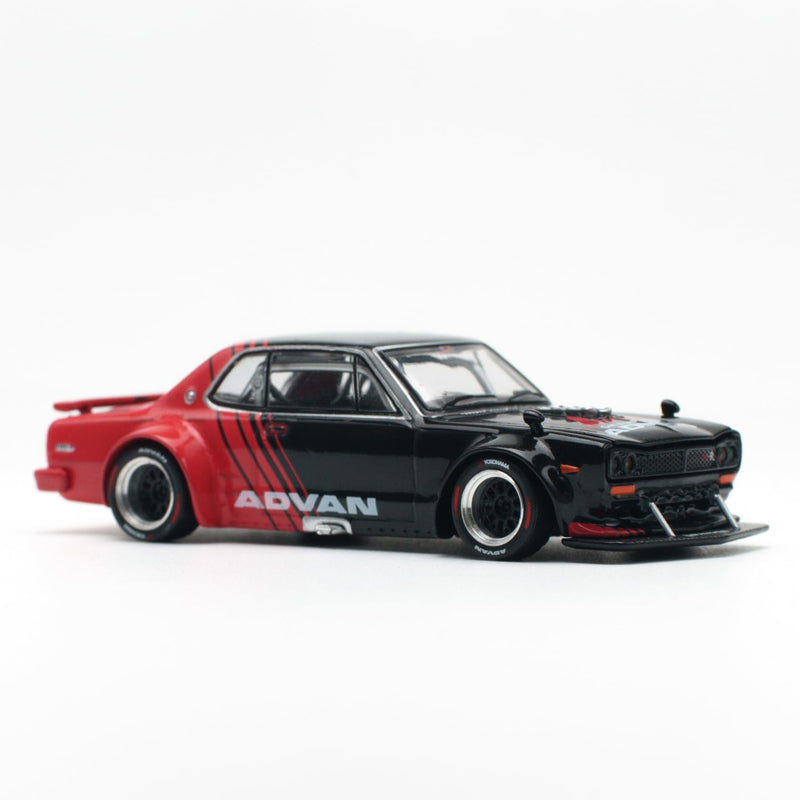 1/64 SKYLINE GT-R V8 DRIFT (HAKOSUKA) ADVAN LIVERY