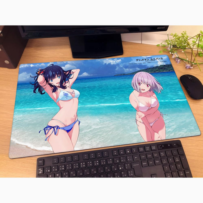 "GRIDMAN UNIVERSE" Original Illustration Rubber Mat Takarada Rikka & Shinjo Akane / Swimwear