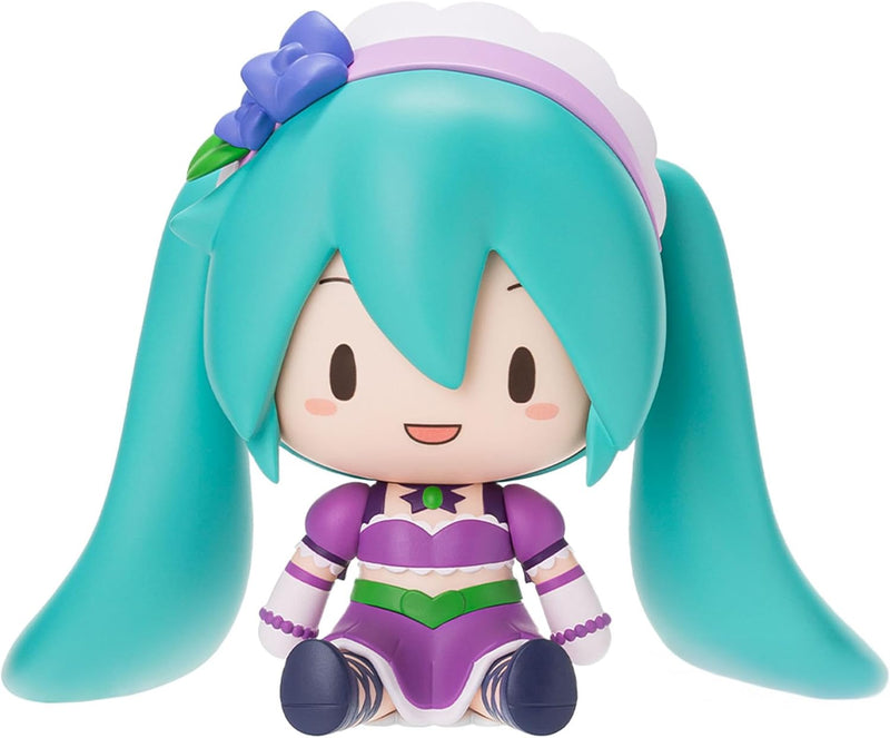 Hatsune Miku x "Love and Berry: Dress Up and Dance!" Fuwa Petit Deformed Figure Kirarin Purple