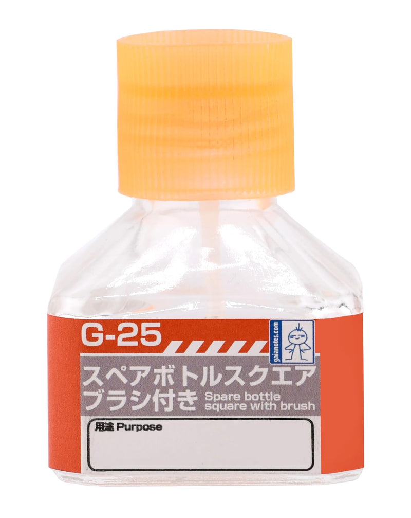 G-25 Spare Bottle Square with Brush