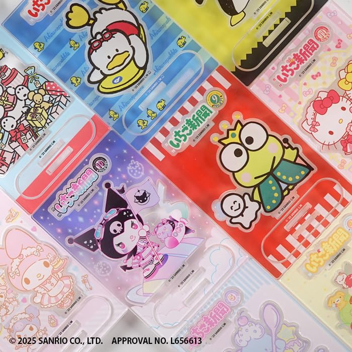 Sanrio Characters The Strawberry News 50th Acrylic Stand