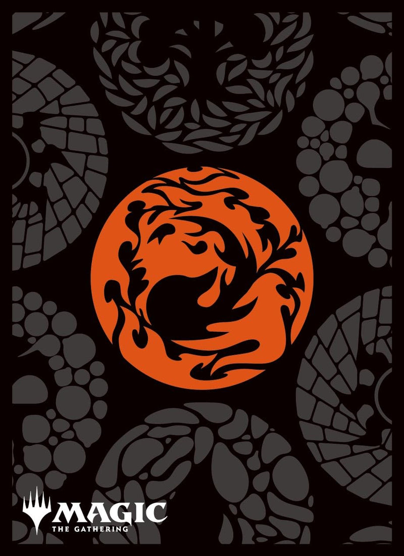 "MAGIC: The Gathering" Players Card Sleeve MANA- MINIMALIST Red Mana (Pattern) MTGS-295