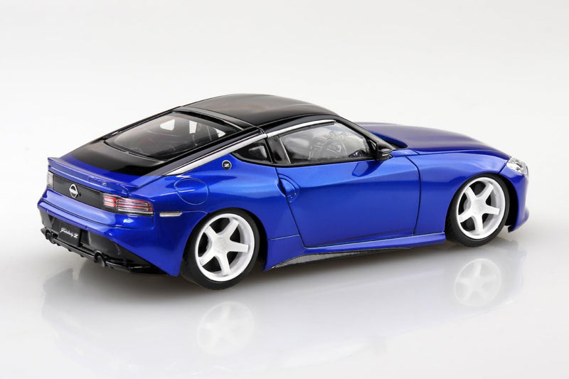 RakuPla Snap Kit 17CU-SB Nissan RZ34 Fairlady Z Custom Wheels (Seiran Blue)