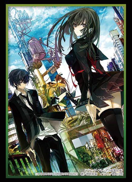 Bushiroad Sleeve Collection High-grade Vol. 4265 Dengeki Bunko "Black Bullet" Tendo Kisara / Satomi Rentaro / Aihara Enju