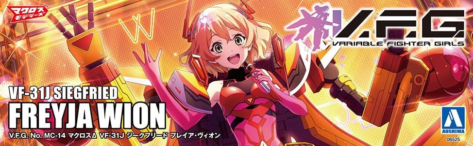 V.F.G. "Macross Delta" VF-31J Siegfried Freyja Wion