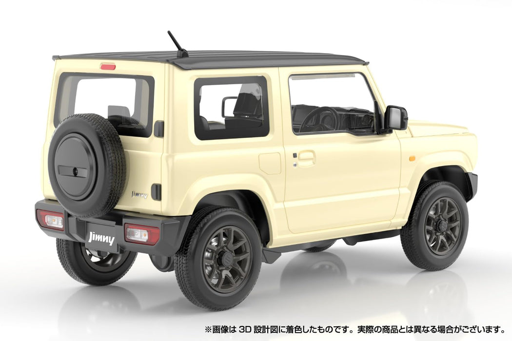 RakuPla Snap Car 03-CI JB64 Jimny 2018 Chiffon Ivory Metallic