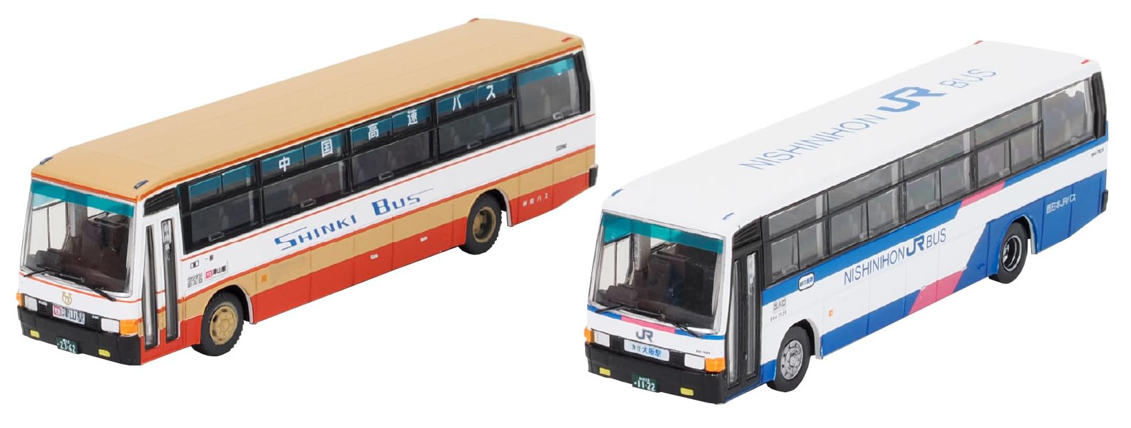 The Bus Collection Chugoku Highway Bus 50th Anniversary 2 Car Set