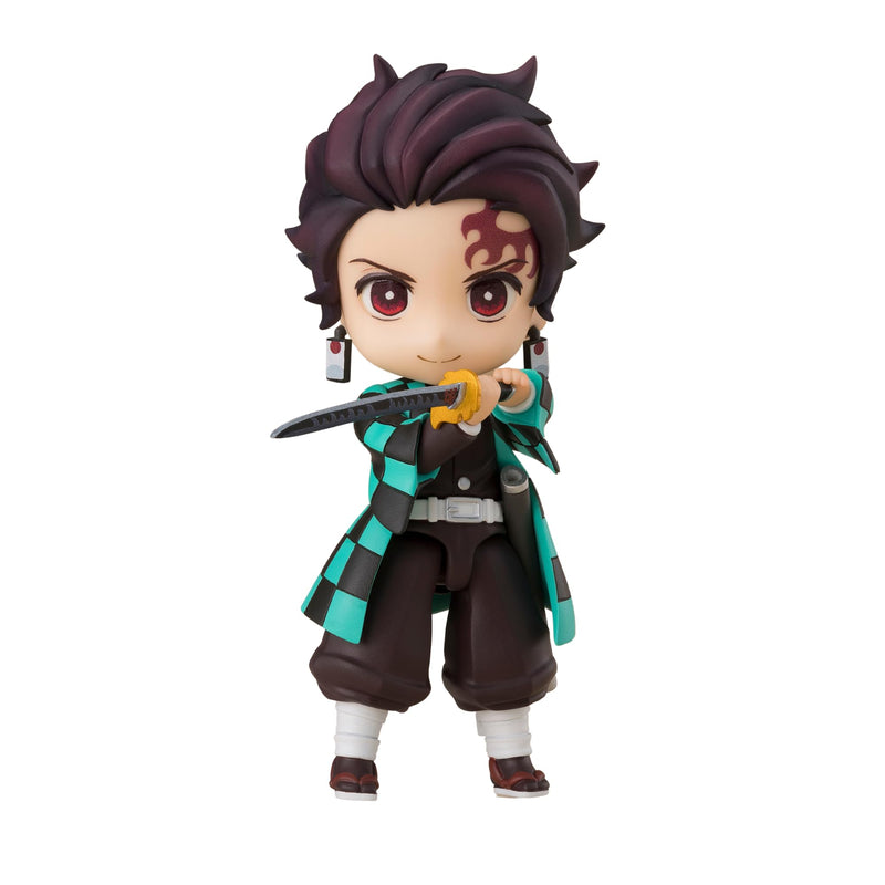 Figuarts Mini "Demon Slayer: Kimetsu no Yaiba" Kamado Tanjiro (Nichirin Blade of Rengoku Kyojuro's Tsuba Ver.)