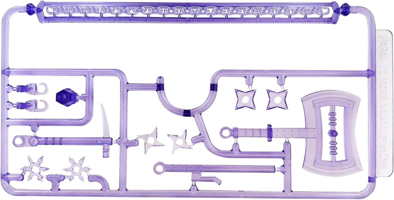 Non Scale Plastic Kit Plaact Options Series 04 Shinobi 2 (Clear Purple)