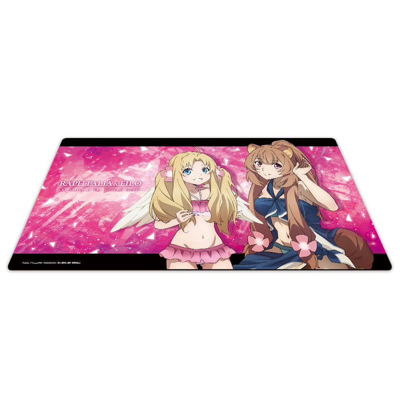 "The Rising of the Shield Hero Season 2" Character Rubber Mat B Raphtalia & Filo Swimwear