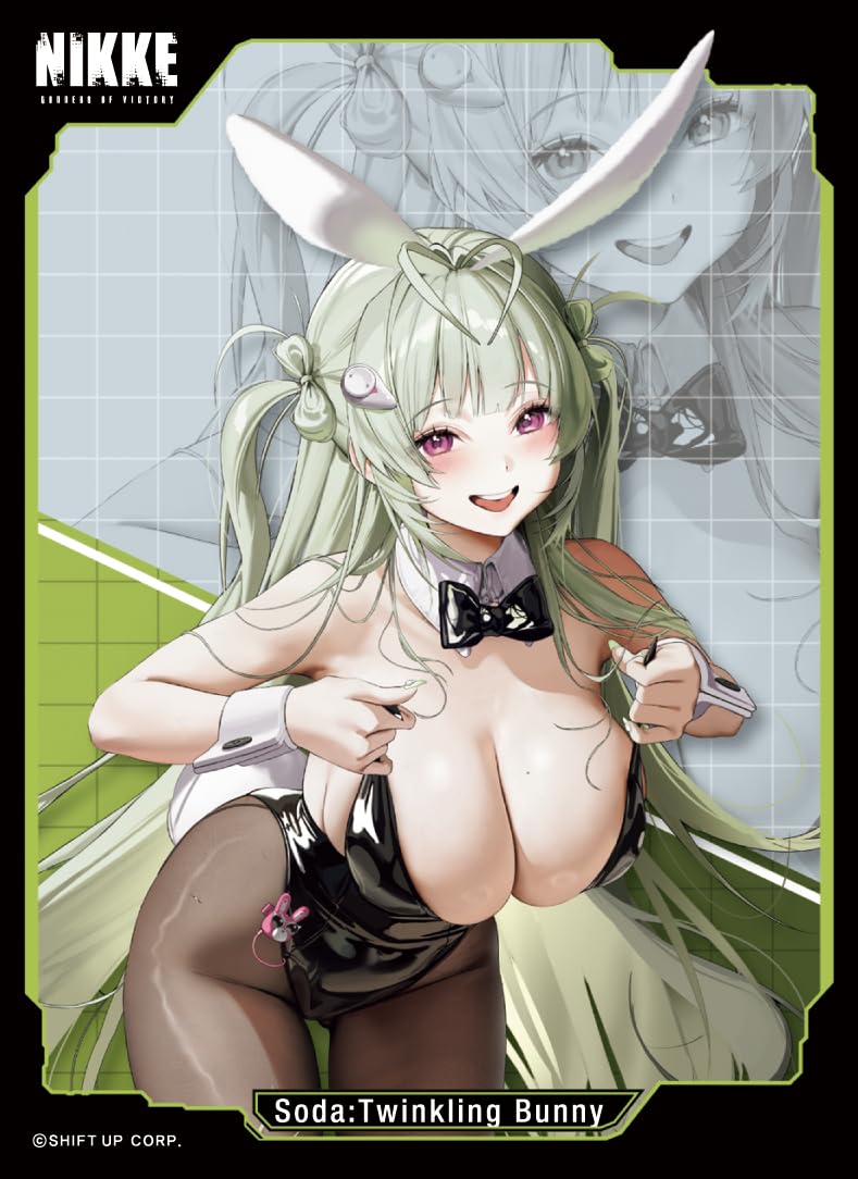 Chara Sleeve Collection Matt Series "Goddess of Victory: Nikke" Soda: Twinkling Bunny No. MT2102