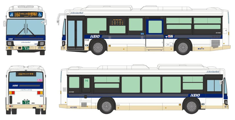 Japan Bus Collection 80 JH053 Keio Bus