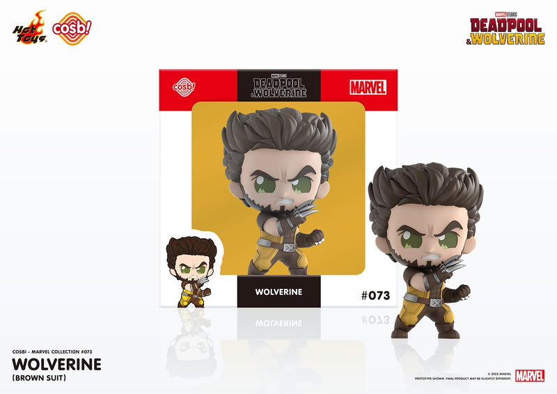 Cosbi Marvel Collection #073 Wolverine (Brown Suit) "Movie / Deadpool & Wolverine"