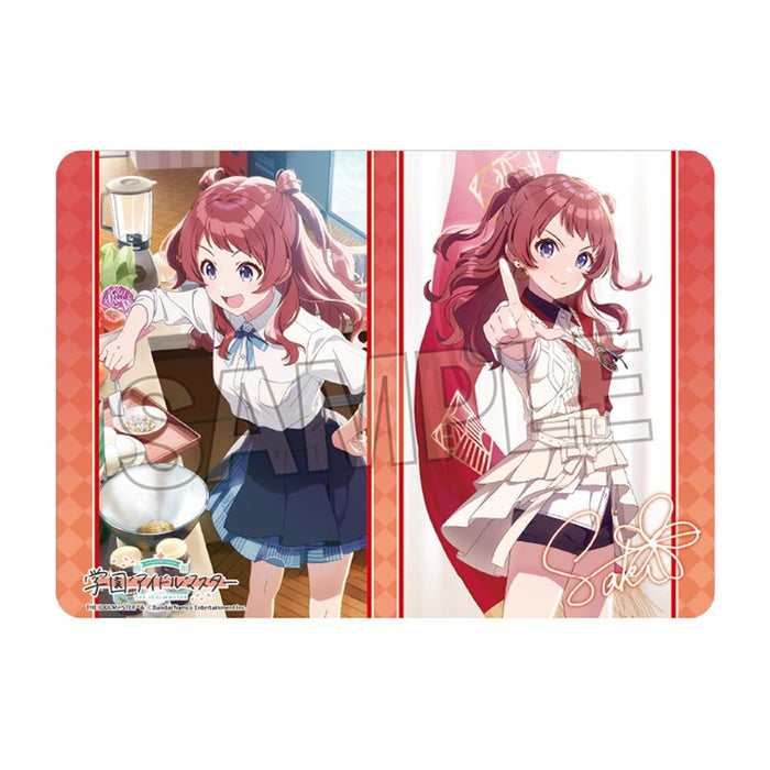 "Gakuen Idolmaster" Illustration Play Mat Next Turn I'm No. 1! Hanami Saki