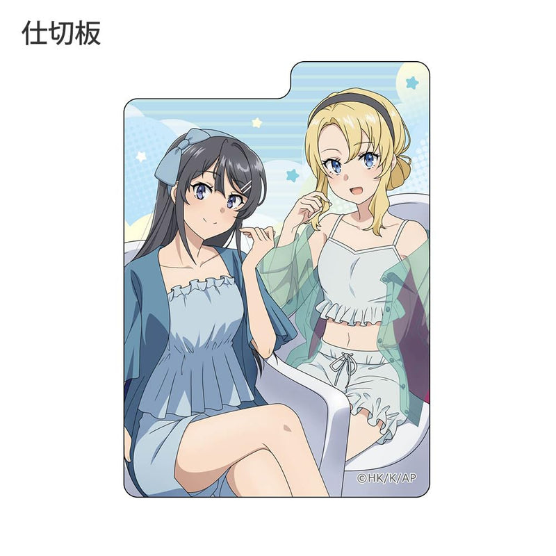 "Seishun Buta Yaro wa Randoseru Girl no Yume wo Minai" Deck Case Sakurajima Mai & Toyohama Nodoka / Room Wear