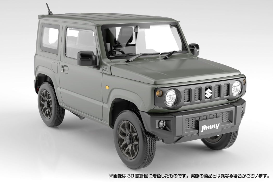 RakuPla Snap Car 03-JG JB64 Jimny 2018 Jungle Green