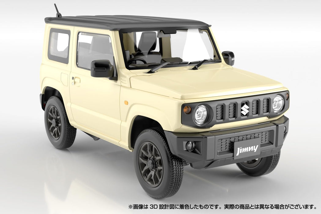 RakuPla Snap Car 03-CI JB64 Jimny 2018 Chiffon Ivory Metallic