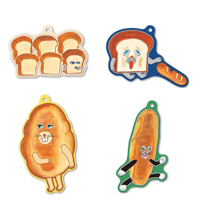 "PANDOROBOU: Bread Thief" Rubber Mascot