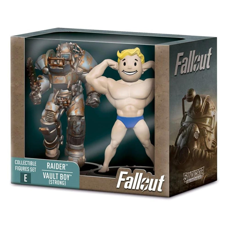 "Fallout" Collectible Figures Set Raider & Vault Boy (Strong)