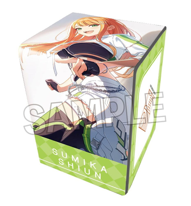 "Gakuen Idolmaster" Illustration Synthetic Leather Deck Case Next Turn Restart For My Dream Shiun Sumika