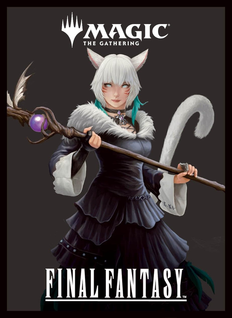 "MAGIC: The Gathering" "Final Fantasy" Players Card Sleeve MFS-08 Package Art Commander Scions Spell