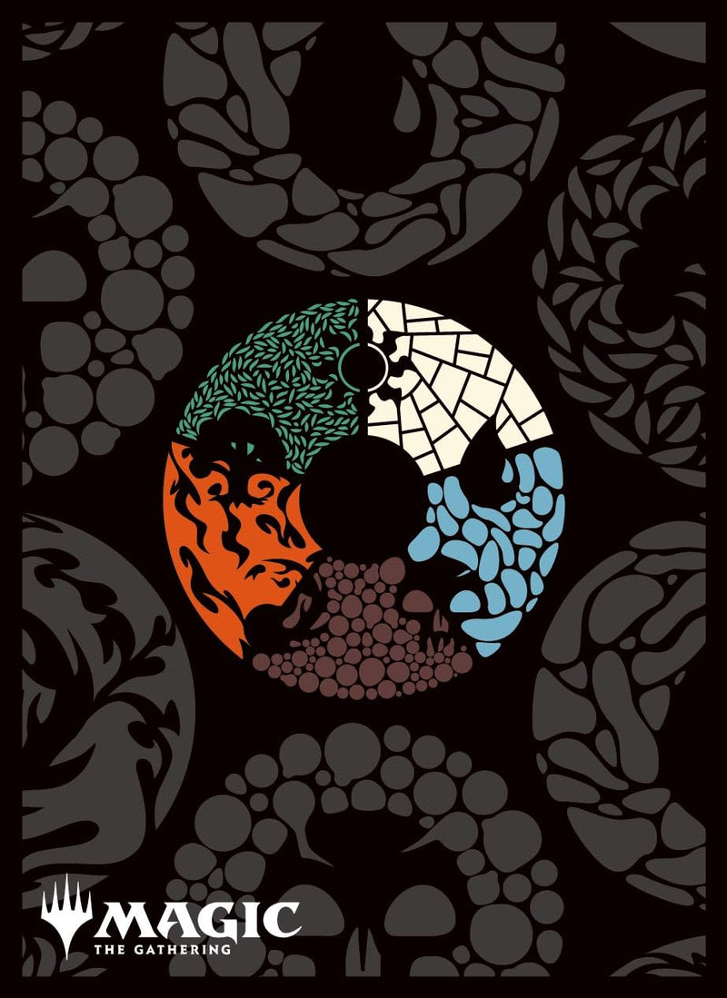 "MAGIC: The Gathering" Players Card Sleeve MANA- MINIMALIST Mana (Pattern) MTGS-297