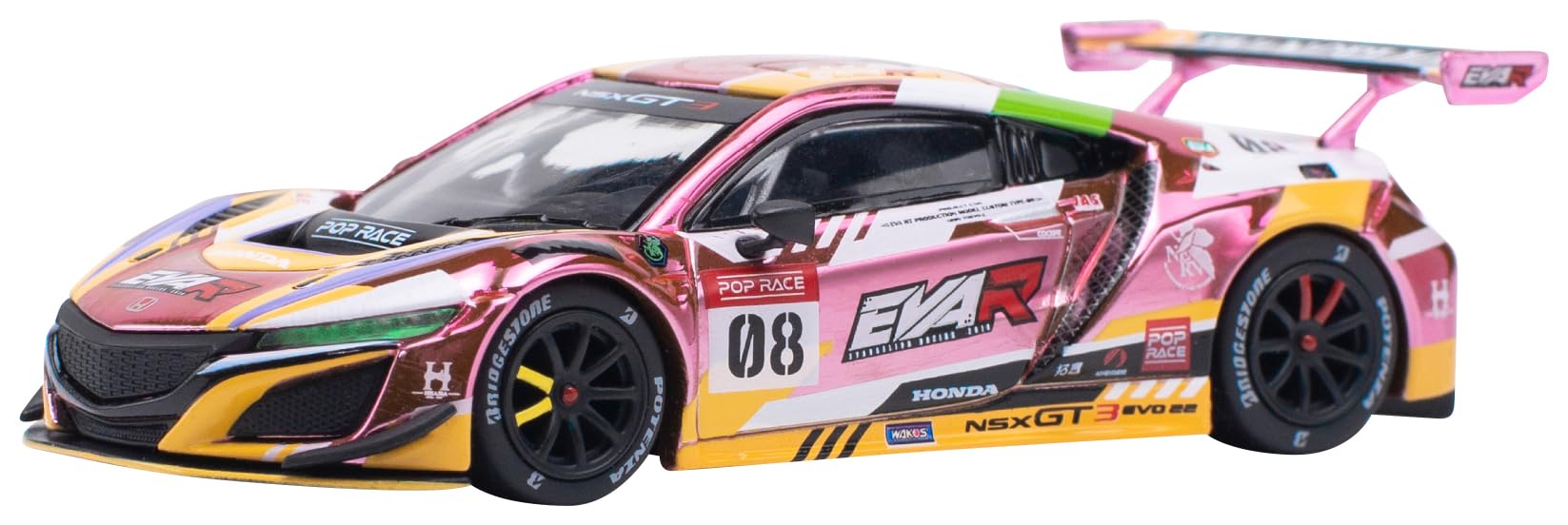 1/64 HONDA NSX GT3 EVO22 EVA RT PRODUCTION MODEL CUSTOM TYPE-08