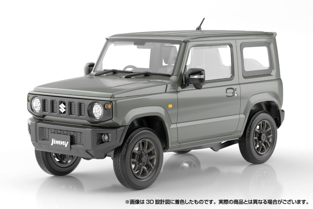 RakuPla Snap Car 03-JG JB64 Jimny 2018 Jungle Green